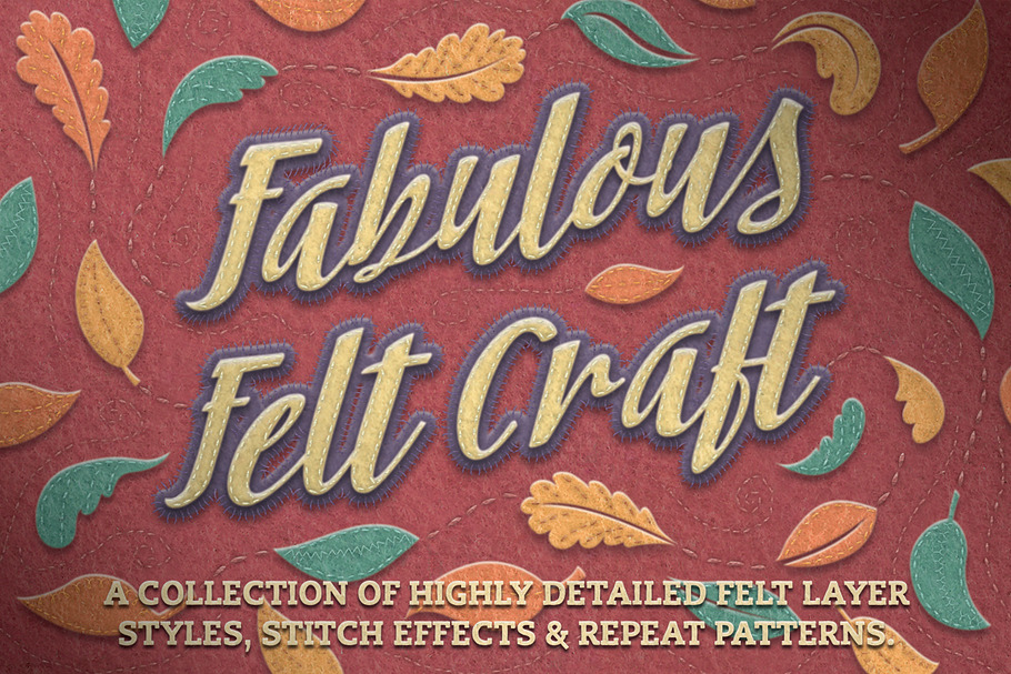 Felt Craft - Stitches Styles & More