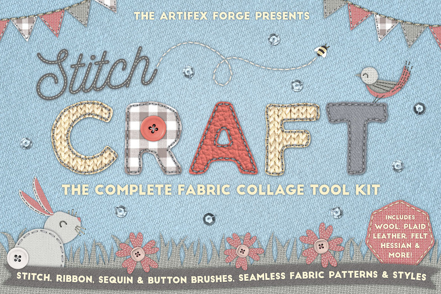 Stitch Craft - Brushes Styles & More in Add-Ons - product preview 8