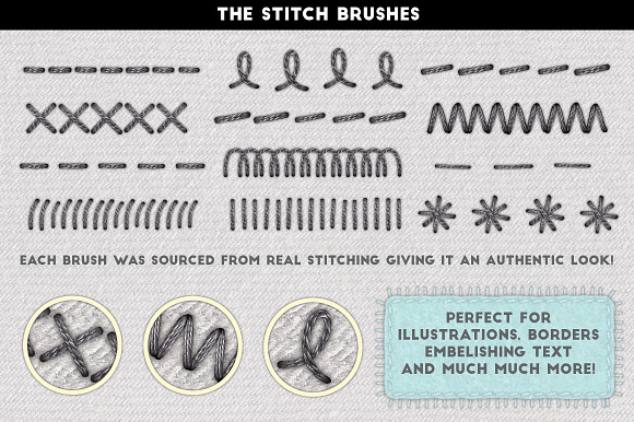Stitch Craft - Brushes Styles & More in Add-Ons - product preview 11
