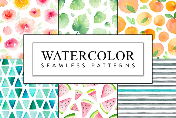 Seamless Patterns Collection in Patterns - product preview 4