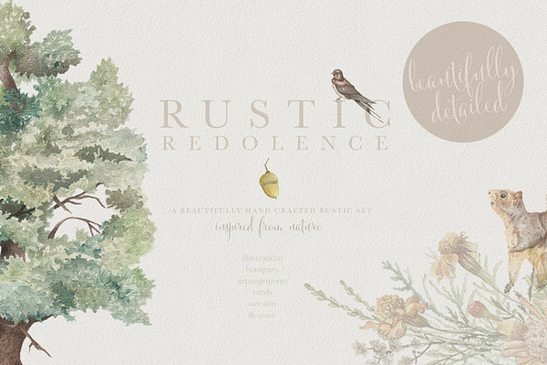 Rustic Redolence - Graphic Set