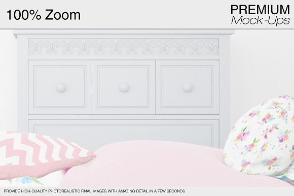 Kids Bedding Set in Product Mockups - product preview 6