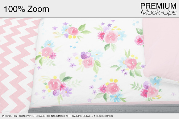 Kids Bedding Set in Product Mockups - product preview 10