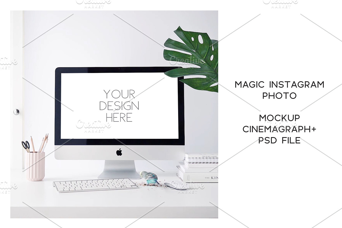 Animated Instagram photo. Mockup #15 in Instagram Templates - product preview 8