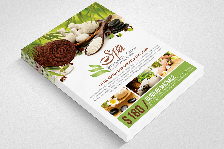 Beauty Spa Flyer  in Flyer Templates - product preview 8