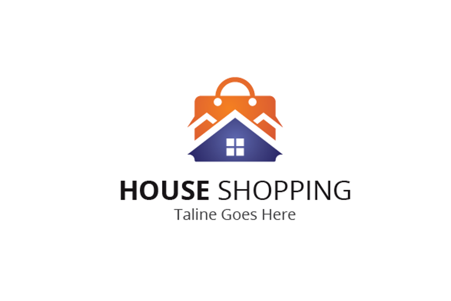 House Shopping Logo in Logo Templates - product preview 8