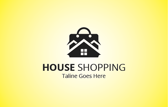 House Shopping Logo in Logo Templates - product preview 2