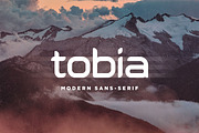Tobia | Modern Sans-Serif Typeface