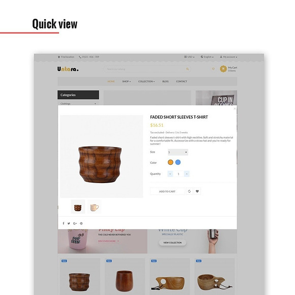 Leo Untara Responsive Prestashop in Bootstrap Themes - product preview 3