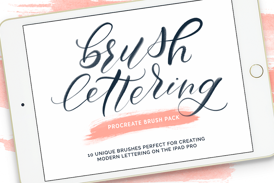 Brush Lettering Procreate Brush Pack in Photoshop Brushes - product preview 8