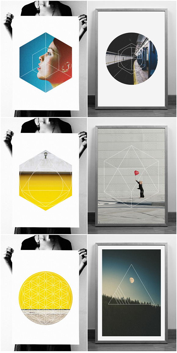 Geometric Masks & Shapes Collection in Objects - product preview 3