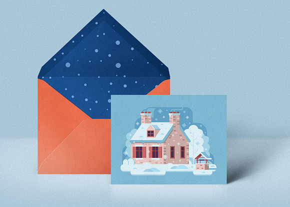 Winter Cozy House Collection in Illustrations - product preview 6