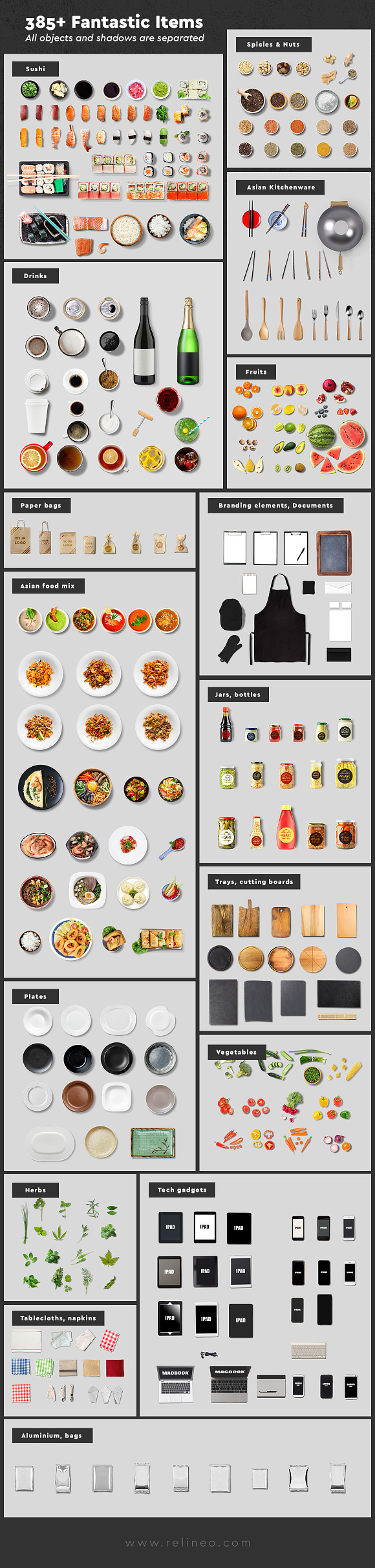 Sushi Bar Scene and Mock-up Creator in Scene Creator Mockups - product preview 1