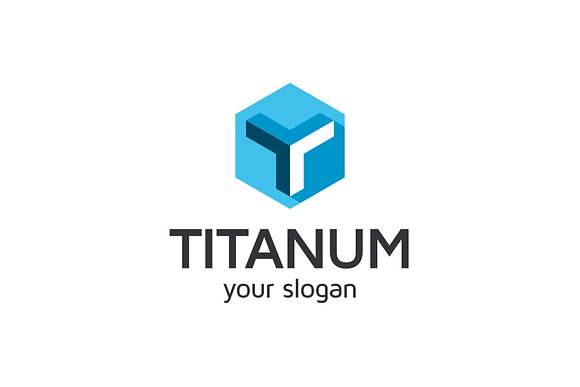 Titanum T Logo in Logo Templates - product preview 1