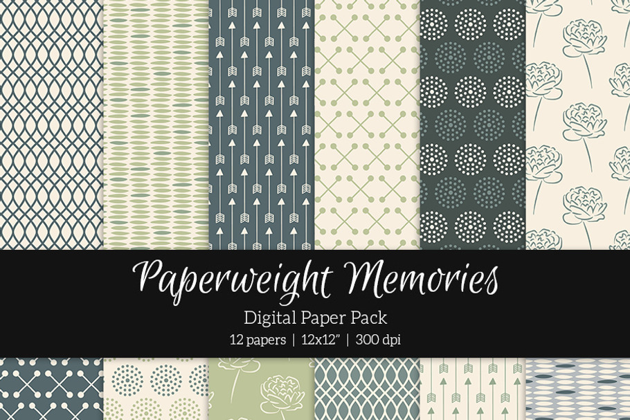 Patterned Paper - Sticks & Stones in Patterns - product preview 8