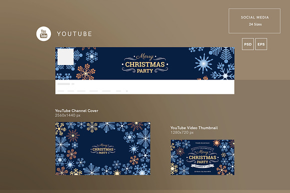 Promo Bundle | Merry Christmas Party in Templates - product preview 2