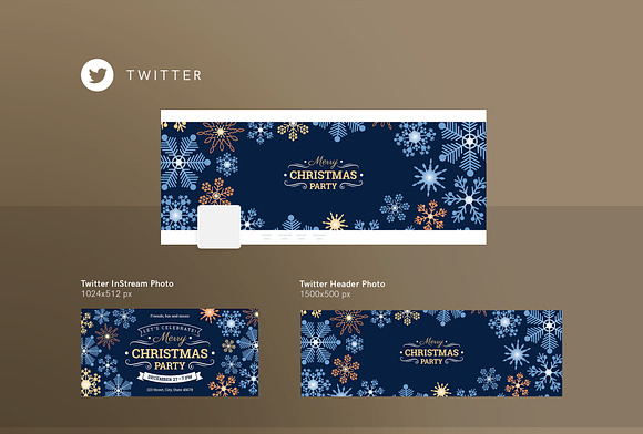 Promo Bundle | Merry Christmas Party in Templates - product preview 3
