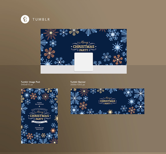 Promo Bundle | Merry Christmas Party in Templates - product preview 6