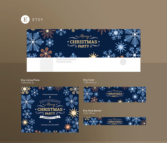 Promo Bundle | Merry Christmas Party in Templates - product preview 7