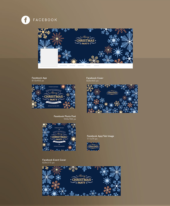 Promo Bundle | Merry Christmas Party in Templates - product preview 10