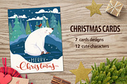 Christmas cards design