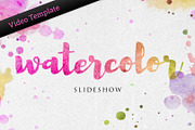 Watercolor Photo Slideshow - AE