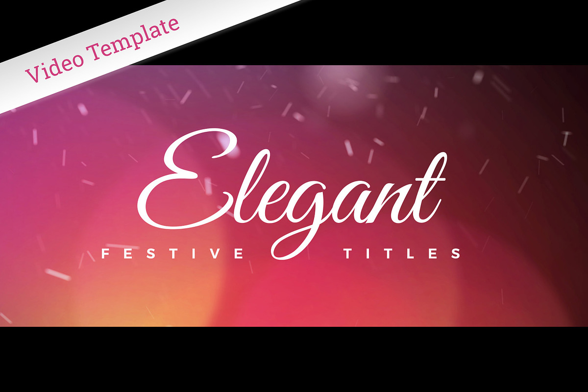 Elegant Festive Titles - AE in Templates - product preview 8