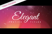 Elegant Festive Titles - AE