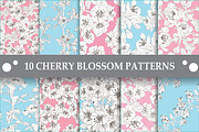 10 Cherry Blossom Patterns