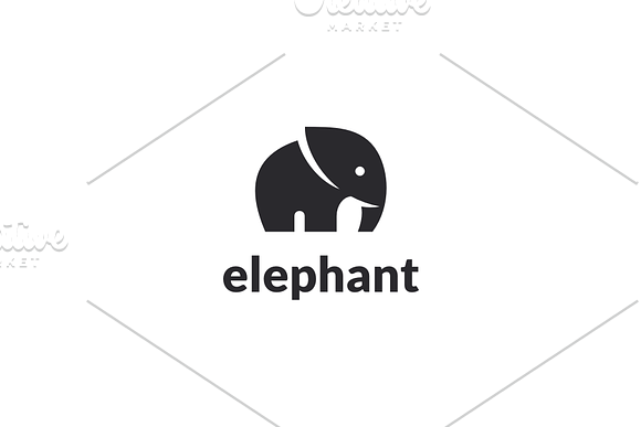 Elephant Logo in Logo Templates - product preview 2