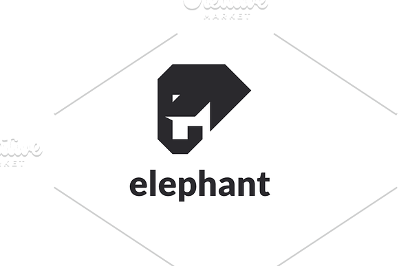 Elephant Logo in Logo Templates - product preview 3