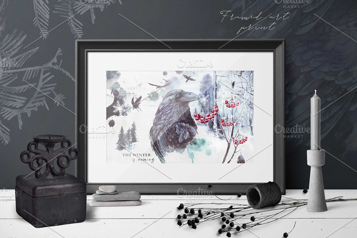 Ravens & birds vol.1 in Illustrations - product preview 8