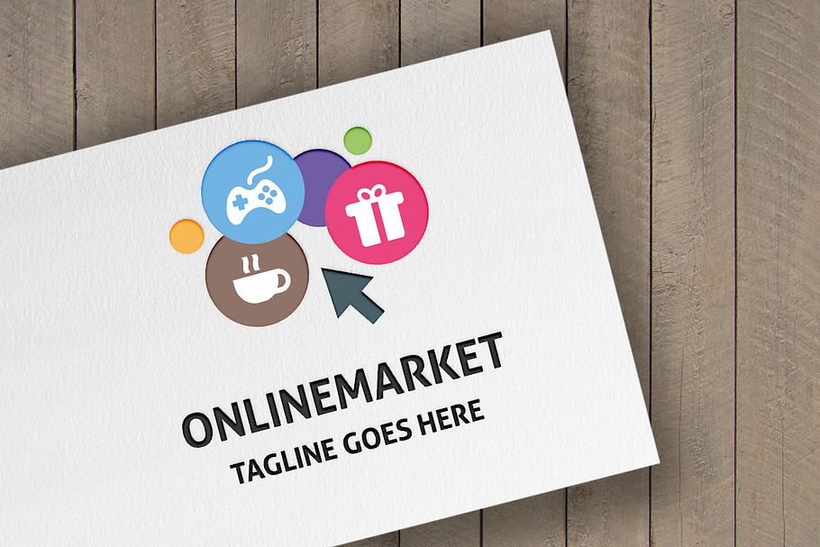 Online Market Logo in Logo Templates - product preview 8