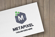 MetaPixel Letter M Logo