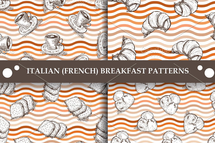 Italian (French) Breakfast Patterns in Patterns - product preview 8