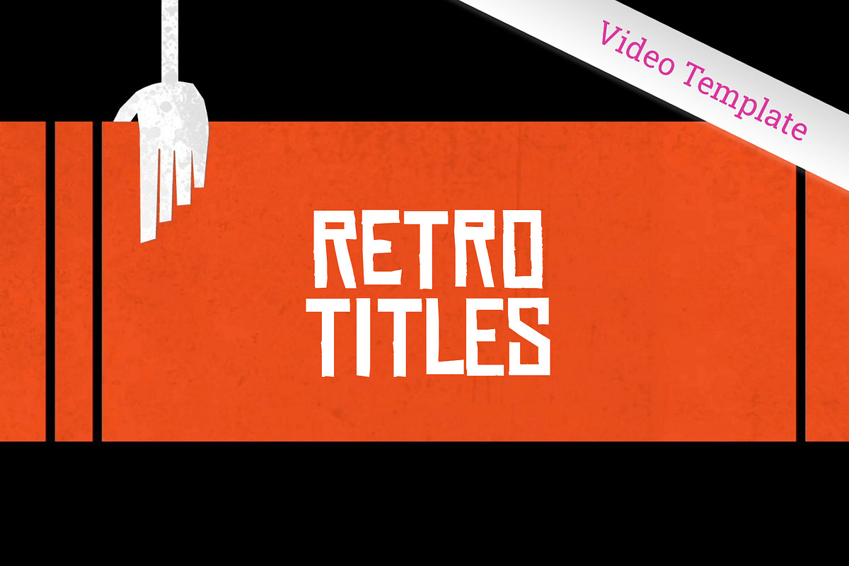 Retro Graphics Title Sequence - AE in Templates - product preview 8