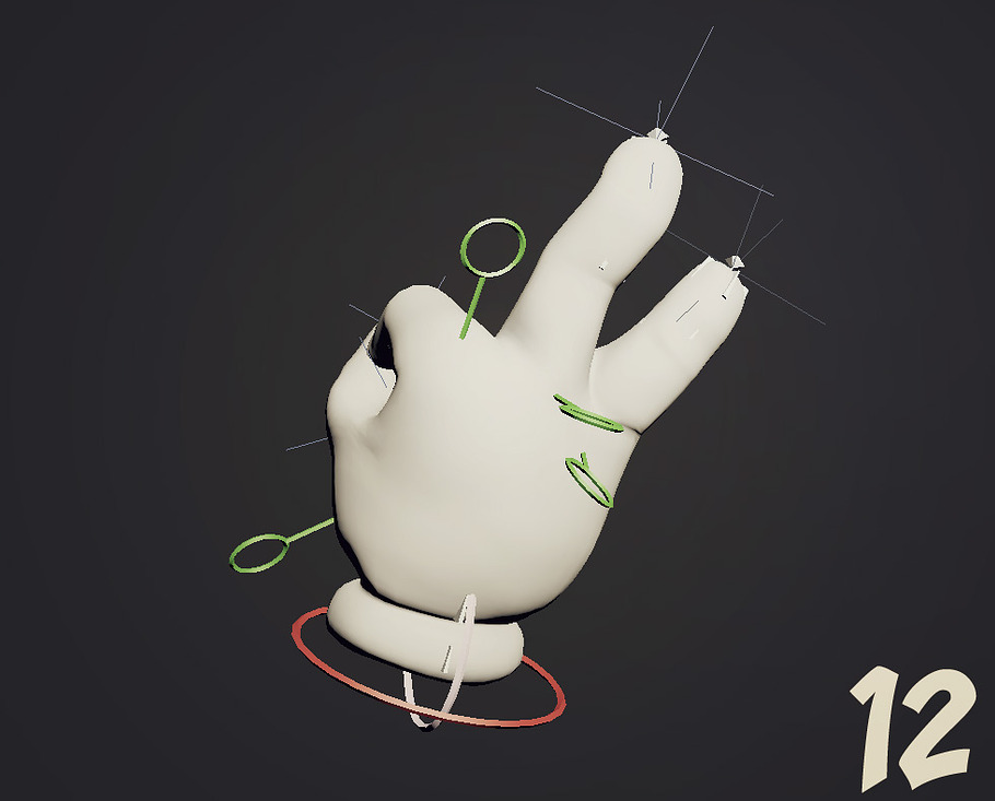 25 Cartoon Hand Animaation  in Fantasy - product preview 14