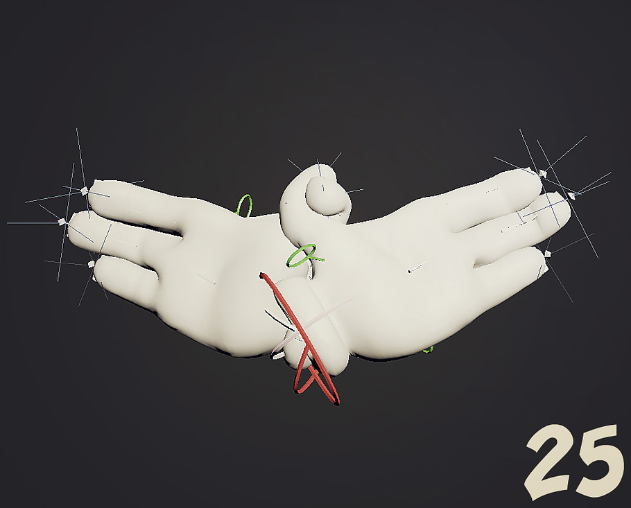25 Cartoon Hand Animaation  in Fantasy - product preview 24