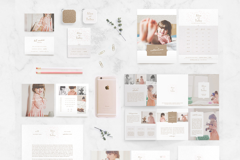 Alice & Tulley Welcome Packet in Stationery Templates - product preview 8
