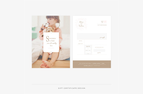 Alice & Tulley Welcome Packet in Stationery Templates - product preview 6