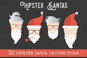 Hipster Santas