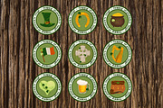 St. Patrick's Day Design Elements