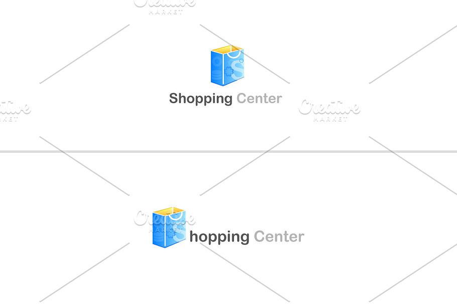 Shopping center Logo in Logo Templates - product preview 8
