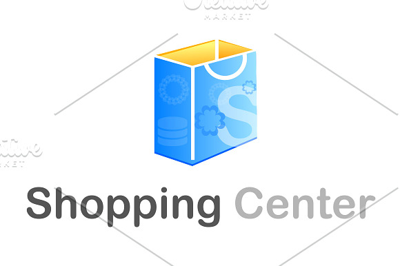 Shopping center Logo in Logo Templates - product preview 1