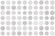 Awesome 69 Mandala Set in Vector