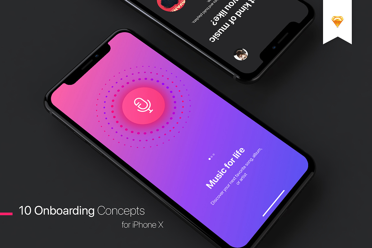 Walkthrough UI Kit for iPhone X in App Templates - product preview 8