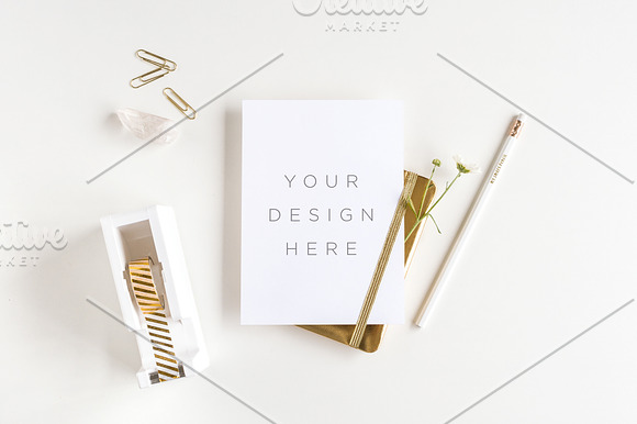 The Daisy Bundle - 11 Mockups +photo in Print Mockups - product preview 3