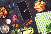 Sushi Bar Iphone X Mock-up #17