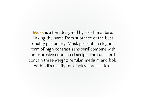 Musk Elegant Font Duo in Elegant Fonts - product preview 10