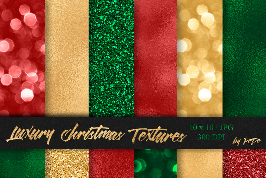 Luxury Christmas Textures in Textures - product preview 8